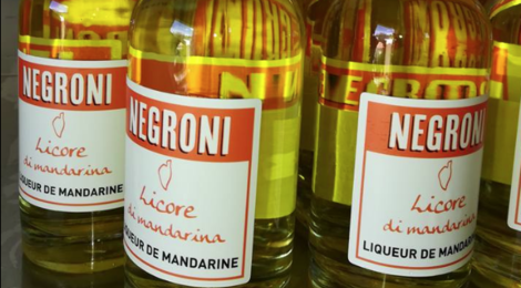  Fior' di Notte - Negroni. Liqueur de mandarine
