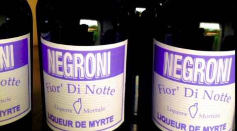  Fior' di Notte - Negroni. Liqueur de myrte