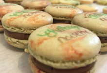 Nana Macarons. Macaron châtaigne noisette