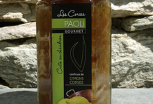 Paoli Gourmet. Confiture de citrons de Corse