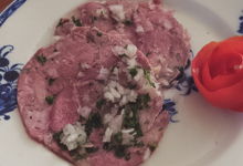 Chez Laure et Paul. Museau vinaigrette