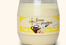 La Ferme des Peupliers. Oeufs au lait vanille