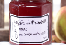Le Pressoir D'or. Gelée de pomme aux oranges confites