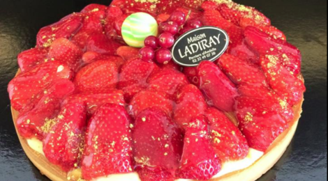 Maison Ladiray. Tarte aux fraises