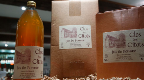 Le Clos Des Citots. Jus de pomme