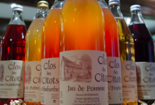 Le Clos Des Citots. Jus de pomme / framboise