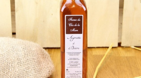 Ferme Du Clos De La Mare. aigrette de bière