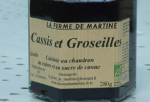 La Ferme de Martine. Cassis groseille