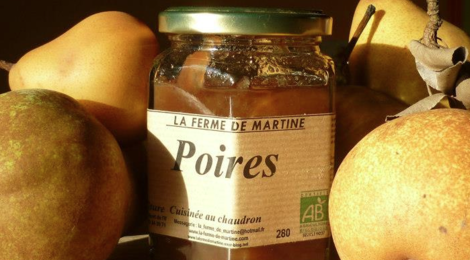 La Ferme de Martine. Poires