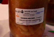 Le Ferme des 3 petits cochons. Soupe au lard