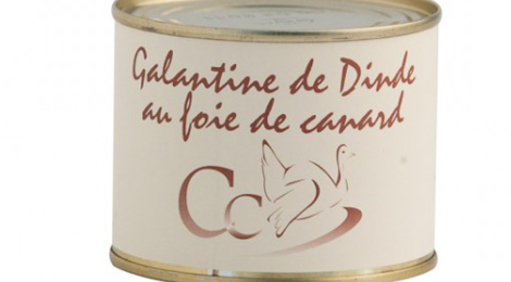 Foie gras Cassan. Galantine de dinde au foie de canard