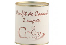 Foie gras Cassan. Magret de canard confit
