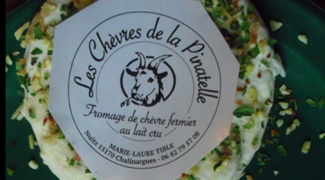 Les chèvres de la Pinatelle. Fromage de chèvre aux herbes