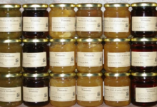 La ferme De Bord. Gelée de pommes coings