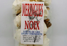 Lou Pe De Gril. Meringues aux Noix de Corrèze