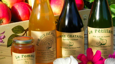 Le verger du Grand Murat. Le pommé, gelée de pomme