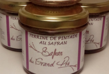 Safran Du Grand Pré. Terrine de pintade au safran