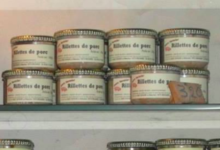 Ferme De Malauzieux. Rillettes de porc