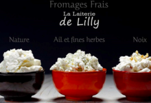 La faiterie de Lilly. Fromage frais aux noix
