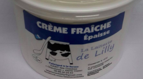 La laiterie de Lilly. Crème fraiche épaisse