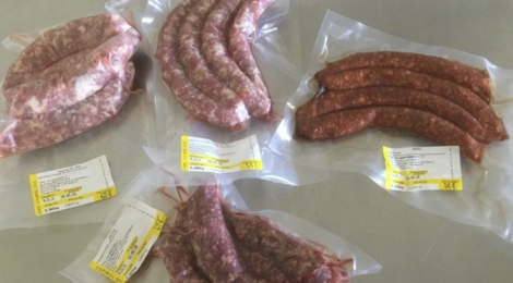 La Ferme de Regeat. Merguez de boeuf
