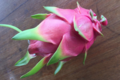 Les produits du Pic Ombo. pitaya (fruit du dragon)