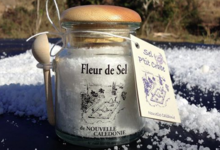 Salins de ko. Fleur de sel de Nouvelle Calédonie