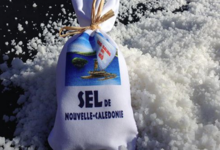 Salins de ko. Sac de sel de nouvelle calédonie