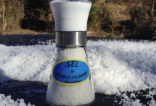 Salins de ko. Moulin à sel