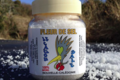 Salins de ko. Pot de fleur de sel de Nouvelle-Calédonie