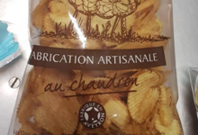 Les Chips de l'Aveyron. Chips nature au chaudron