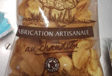 Les Chips de l'Aveyron. Chips ondulées au chaudron