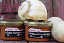 Maison Audouze. Mon chef. ﻿Bulots au coulis de poivrons rouges
