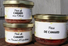 La Ferme de l’Ouest . Pâté de canard au piment d'espelette