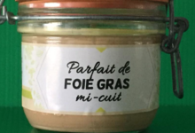 La Ferme de l’Ouest . Parfait de Foie gras de canard mi-cuit