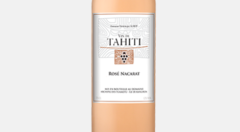 Domaine Ampélidacées, vin de Tahiti. Rosé Nacarat