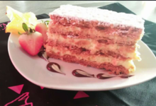 Pâtisserie La Marquisienne. Le mille feuille
