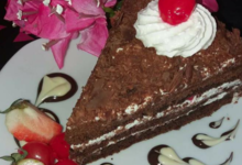 Pâtisserie La Marquisienne. Forêt noire