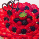 Pâtisserie Sylésie Moorea. Tarte aux fruits rouges