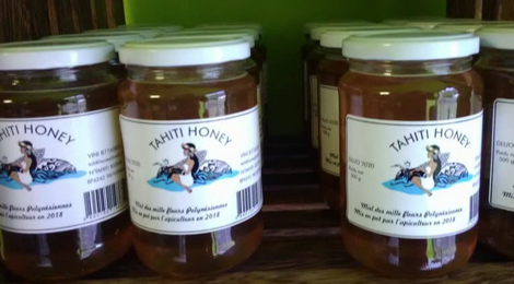 Tahiti honey. Miel de Tahiti