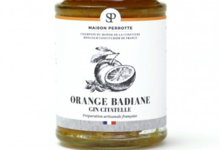 Maison Perrotte. Orange badiane Gin Citadelle