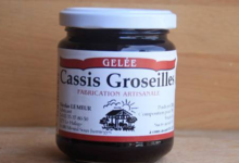 Confiture Nicolas Le Meur. gelée cassis groseille