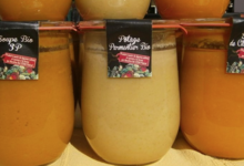 Bocaux et légumes de Ploezal. Potage parmentier bio