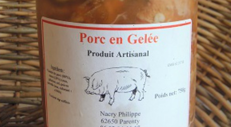 Benoît Nacry. Porc en gelée
