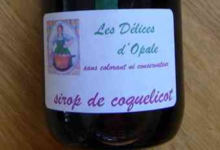 Les délices d'Opale. Sirop de coquelicot