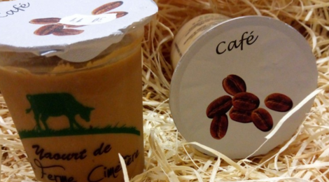 Ferme Cimetière. Crème dessert au café