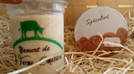 Ferme Cimetière.  Crème dessert au Speculoos