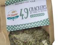 La ferme des 3 terres. crackers aux herbes de Provence