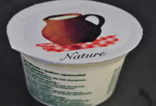 Aux délices de grand mère. yaourt fermier nature 0%  