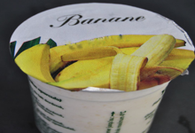 Aux délices de grand mère. yaourt fermier à la banane